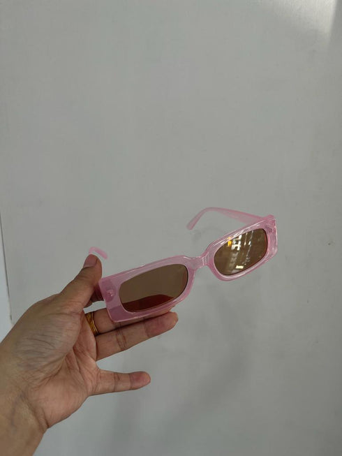 Candy Color Block Retro Glasses